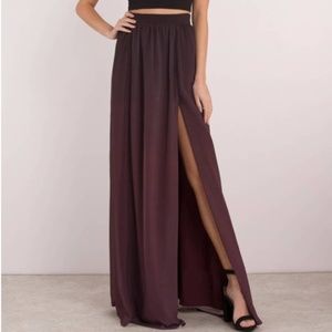 Ombre Maxi Skirt